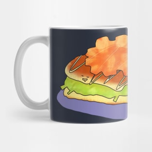 Okonomiyaki the Japanese pizza Mug